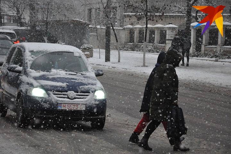 Кишинев сейчас заснеженный.