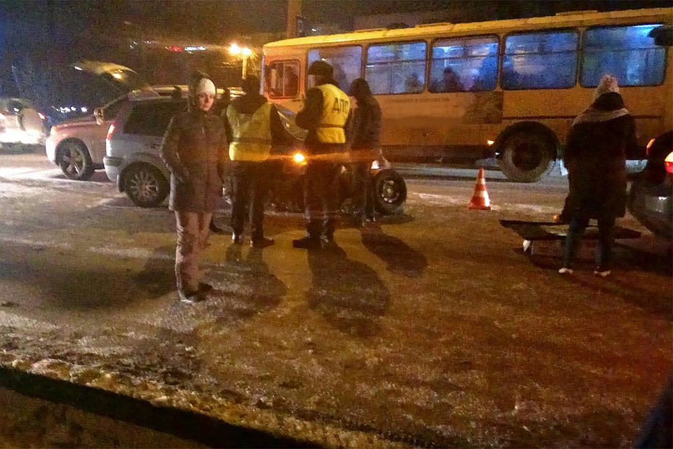 По предварительным данным, в аварии никто не пострадал