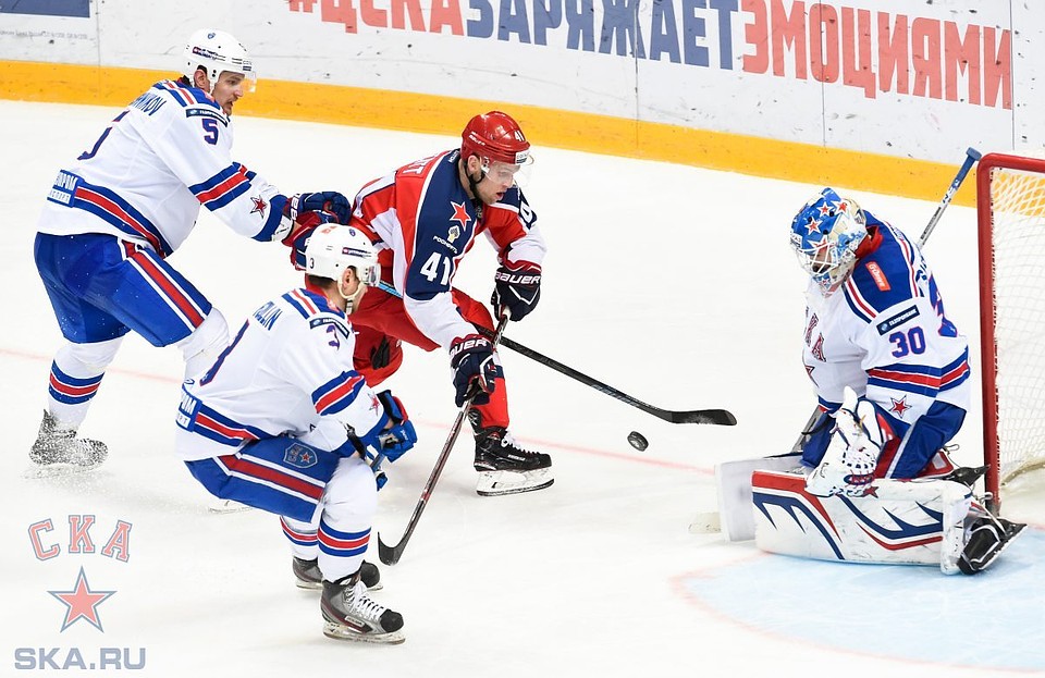 Встреча в столице закончилась для СКА поражением со счетом 3:1 Фото: ska.ru