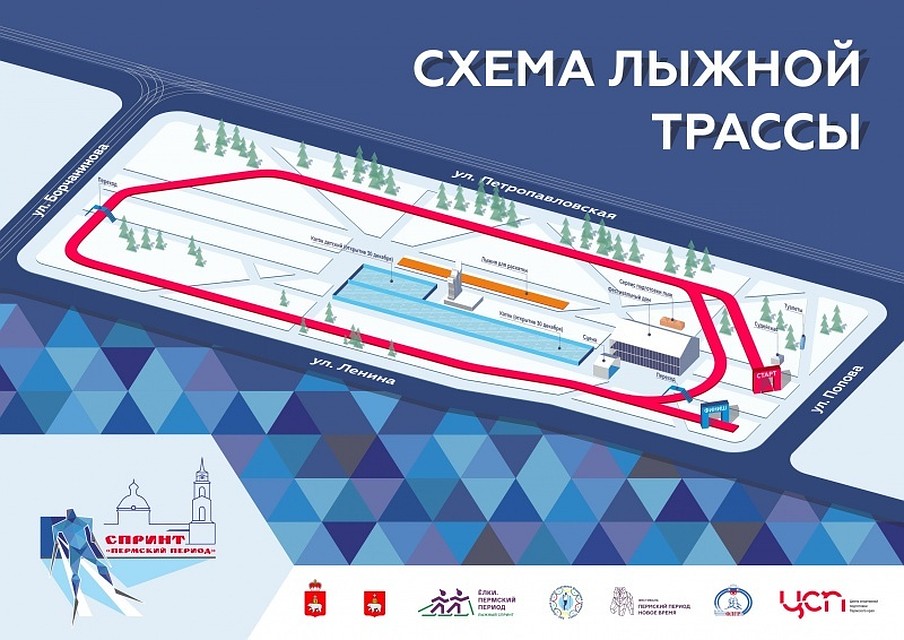 Схема трассы