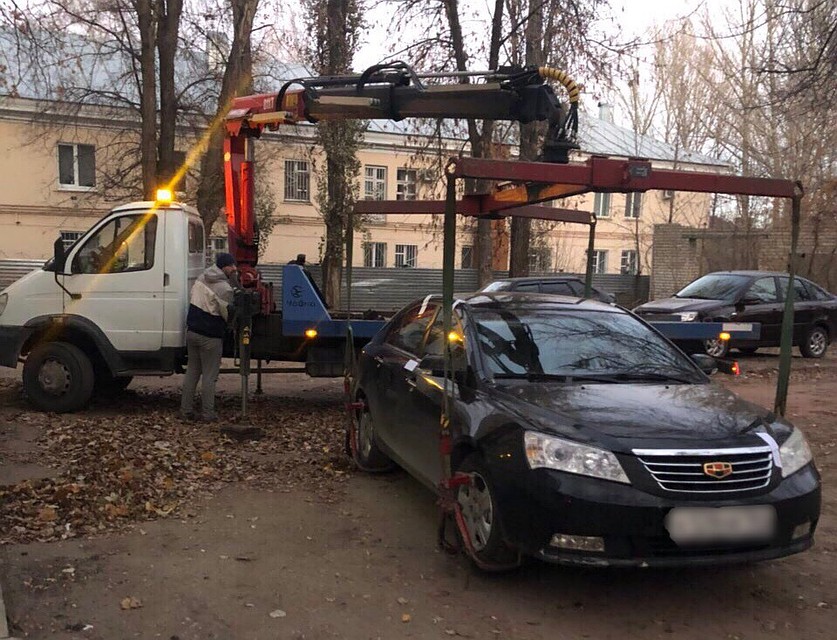 Машина должника
