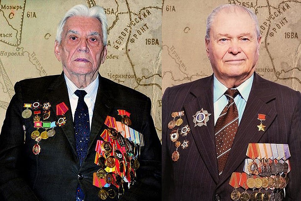 Герой Советского союза Иван Алексеевич Щипакин (справа) и ветеран войны Николай Тимофеевич Поротов потеряли свои деньги, заплаченные за капремонт