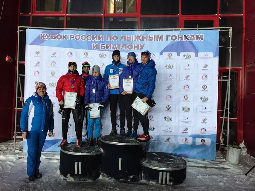У тюменцев уже три медали на Кубке России по лыжным гонкам и биатлону среди слепых. Фото ЦСП72