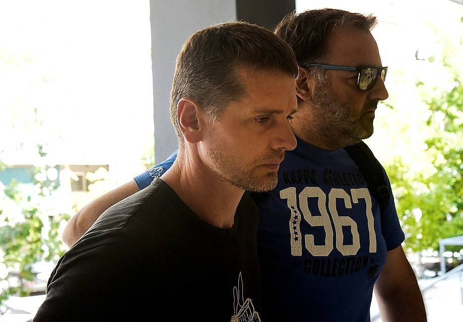 Задержанный в Греции россиянин Александр Винник