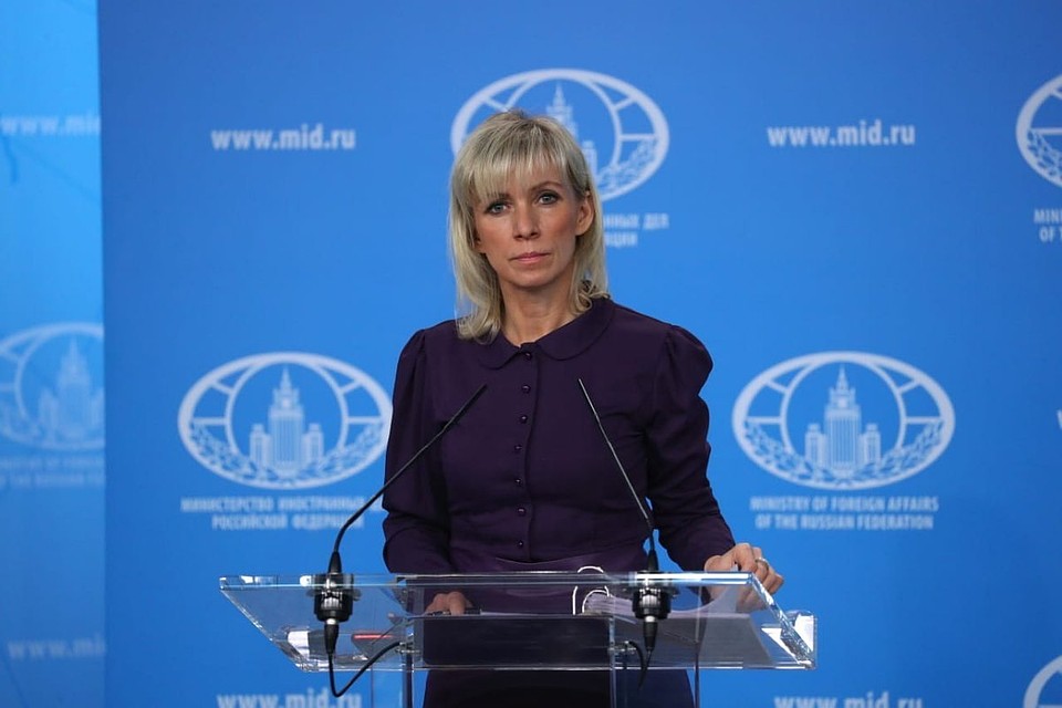 Мария Захарова предложила главе ВМС Украины пойти в отставку