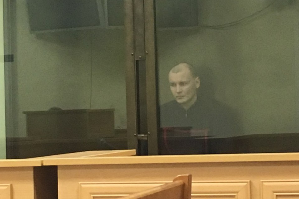 Дмитрий Лукьяненко на заседании в суде.
