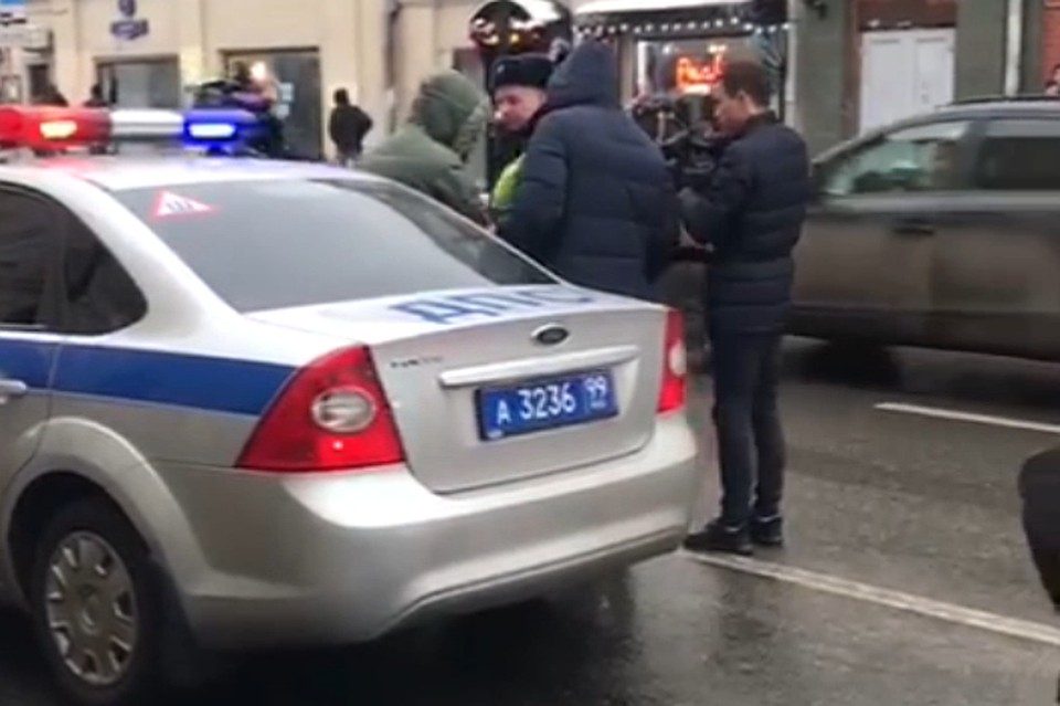 Мужчину задержали в районе Большого Златоустинского переулка