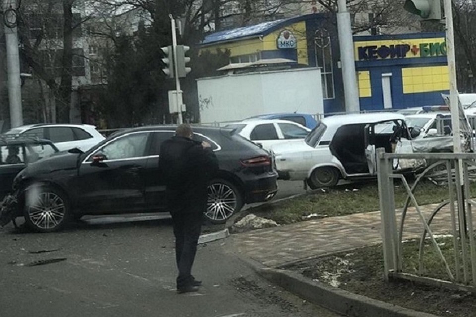 В результате аварии никто не пострадал