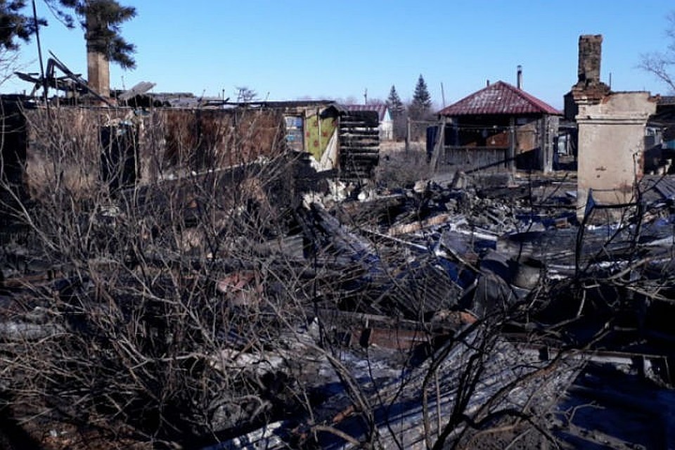 Пожар в частном доме в ЕАО: возгорание случилось из-за работающего обогревателя