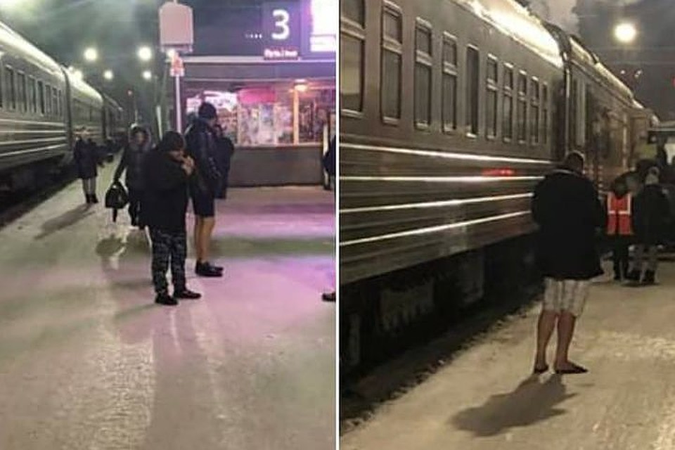 На кадры, которые сделала англичанка, даже смотреть холодно. Фото: https://twitter.com/katieglassST