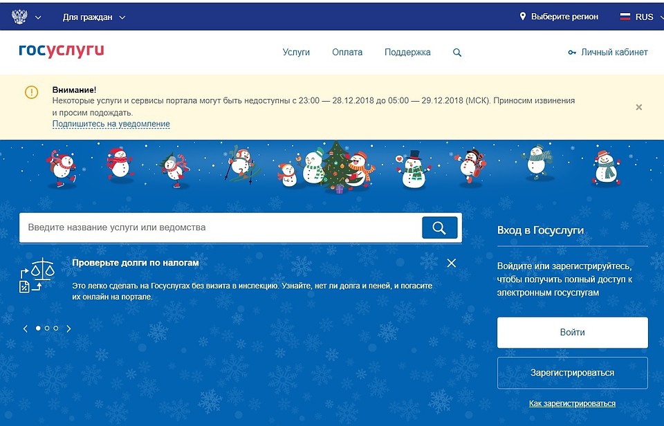 Почти миллион жителей Тюменской области зарегистрированы на портале «Госуслуг»