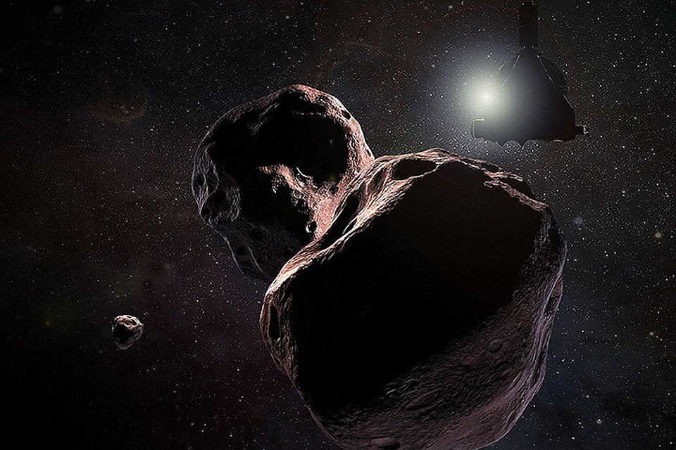 Зонд New Horizons достиг астероида на границе Солнечной системы
