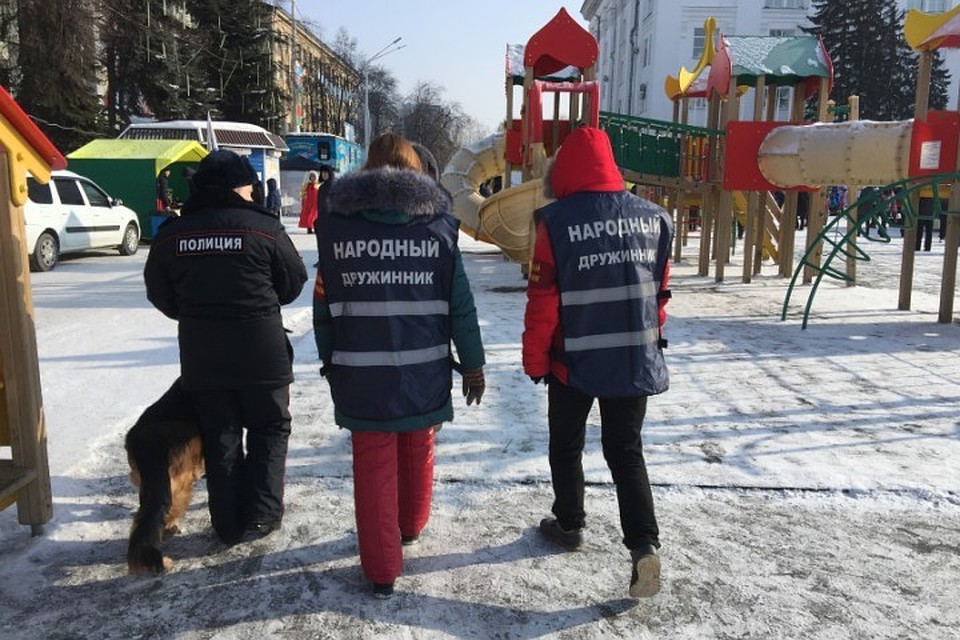 В Кемерове дружинники помогли раскрыть 71 преступление в прошлом году. Фото: пресс-служба администрации города Кемерово.