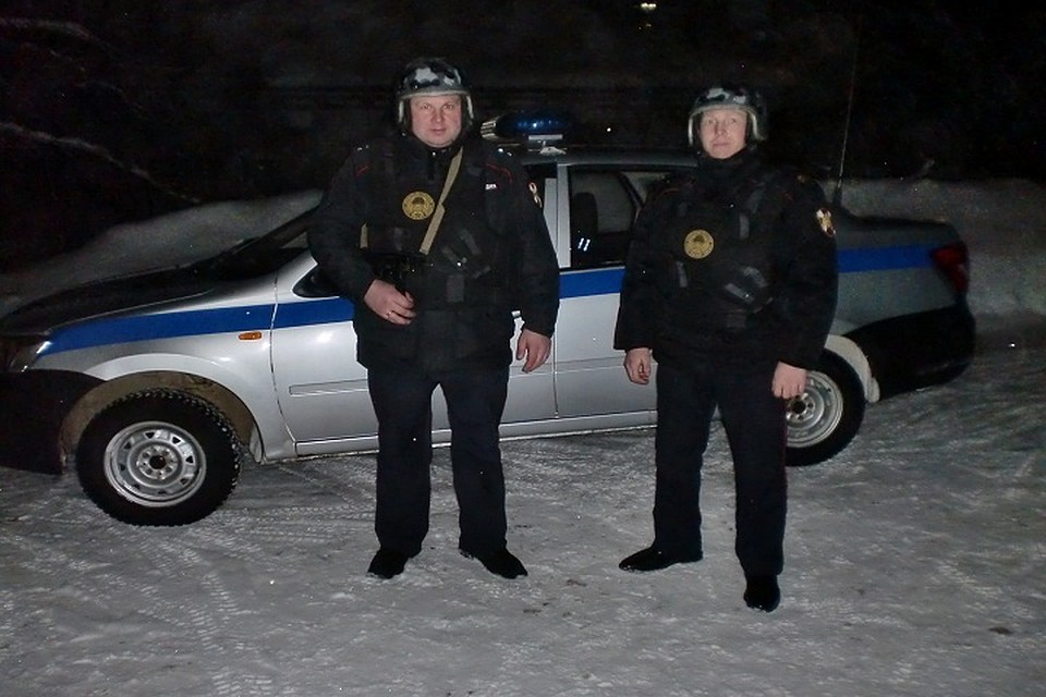 Бравый экипаж, задержавший угонщика