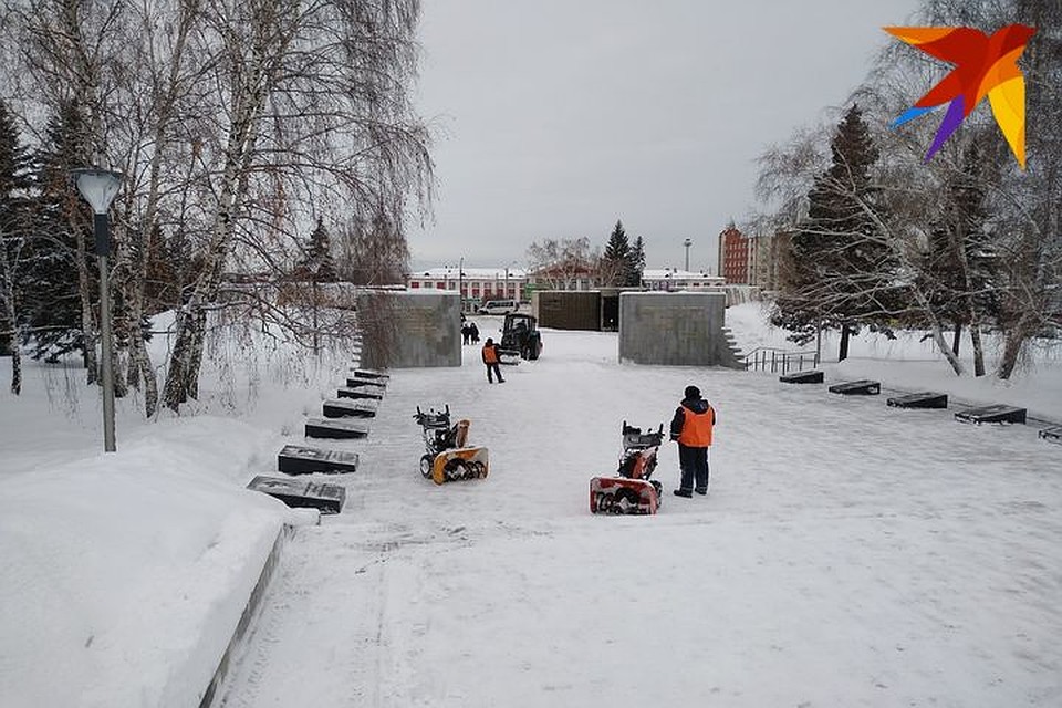 В пятницу, 11 января 2019, на улицы Барнаула вышли 58 единиц техники.