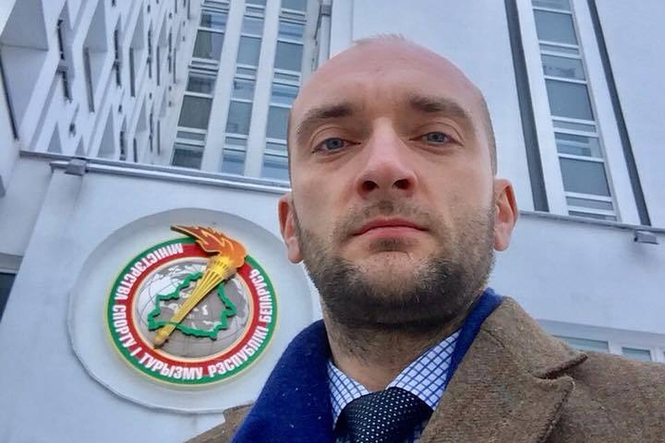 Красноярский журналист переехал в Белоруссию и занялся фигуристами. Фото: личная страница Юрия Тишкова в "Фейсбуке"