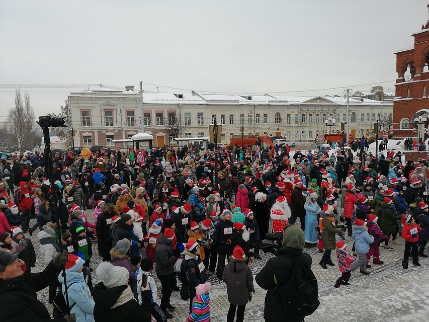 Всего на старт вышли больше двух тысяч владимирцев.