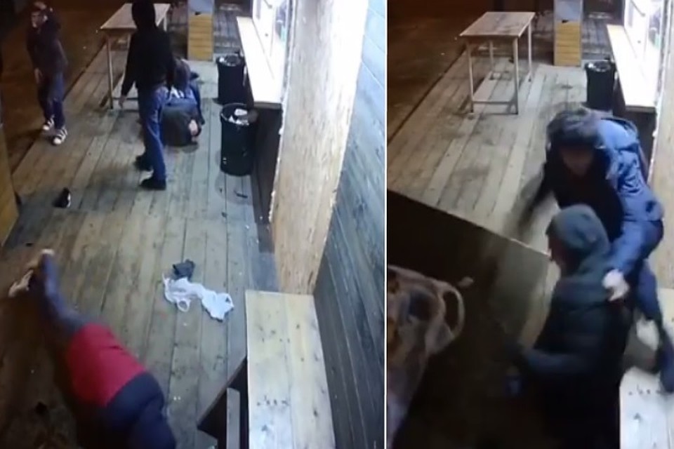 Запись с дракой не для слабонервных Скрин-фото: видео из соцсетей