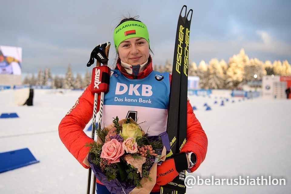 Ирина Кривко. Фото: belarusbiathlon