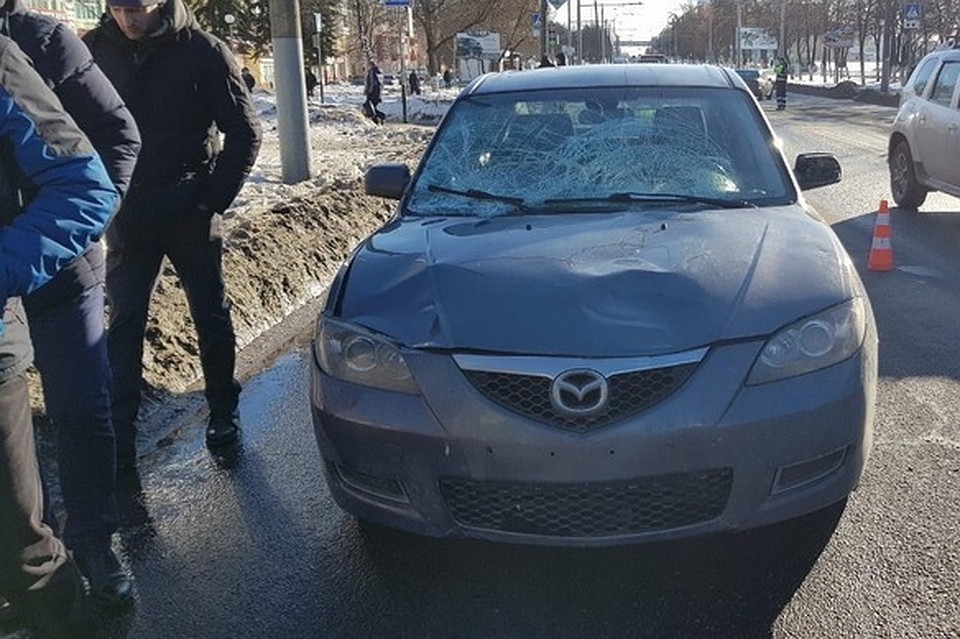 В Гомеле «Мазда» сбила двух 13-летних двойняшек. Фото: УВД