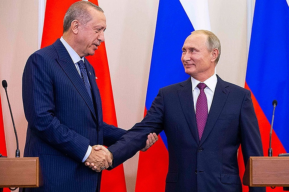 В Кремле начались переговоры Путина и Эрдогана