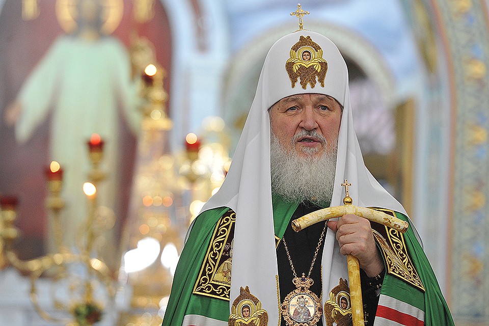 Патриарх Московский и Всея Руси Кирилл.