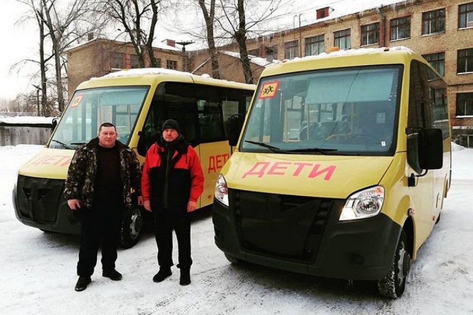 Новокузнецкие школьники будут ездить на занятия на новых автобусах. Фото: пресс-служба Управления по транспорту и связи города Новокузнецка.