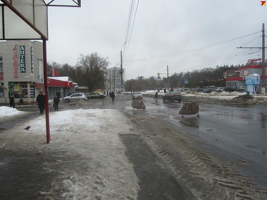 Дороги превратились в опасный каток