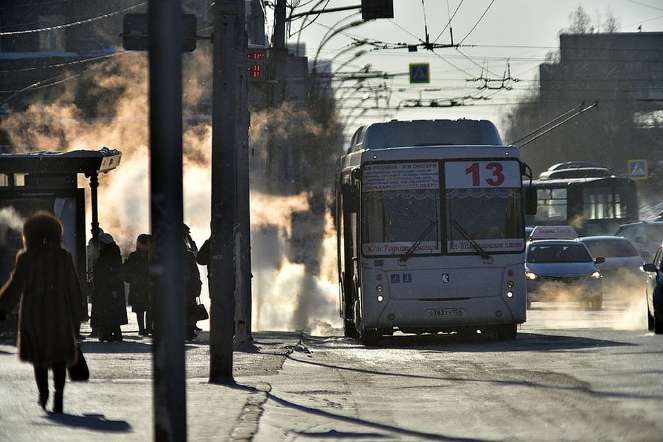 Сегодня в городе будет дымка и туманы.