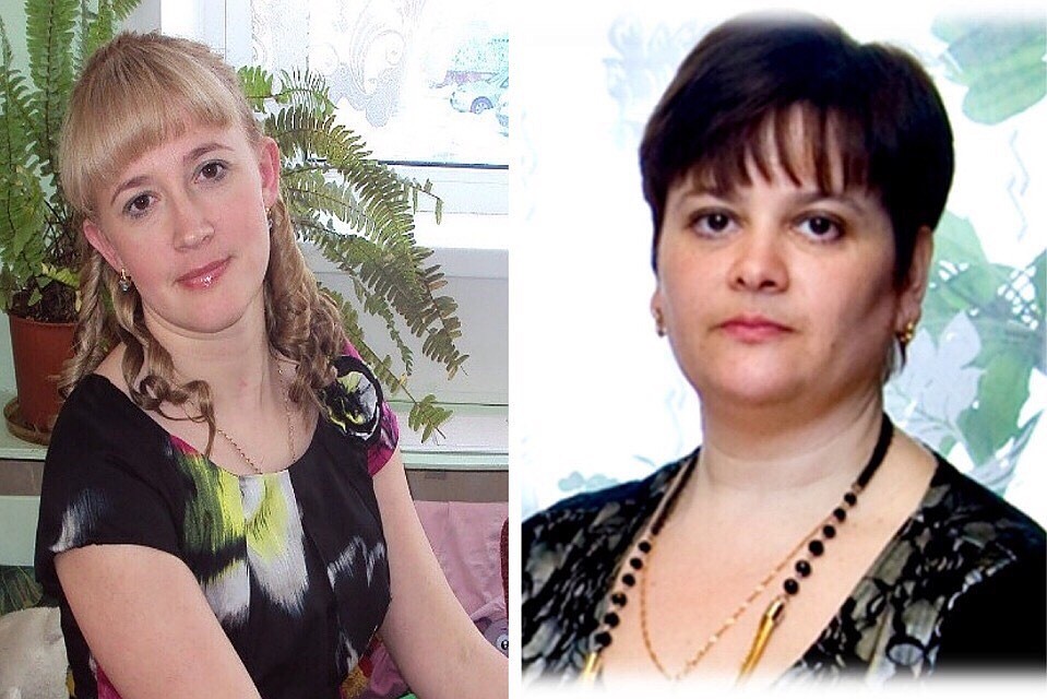 Светлана Орлова и Ольга Тихомирова