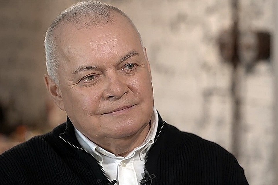 Генеральный директор информагенства "Россия сегодня" и ведущий "Вестей недели" Дмитрий Киселев