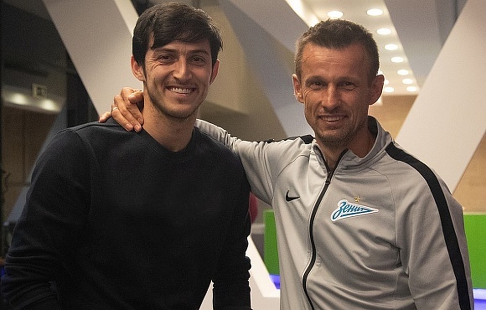 Нападающий Сердар Азимун прибыл в расположение «Зенита». Фото: fc-zenit.ru