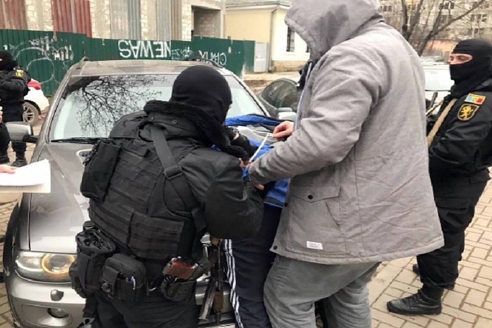 Преступного авторитета задержали в Кишиневе (Фото: politia.md).