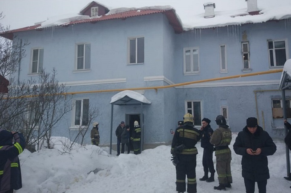 Сейчас дом обесточен. Фото: ГУ МЧС по Свердловской области