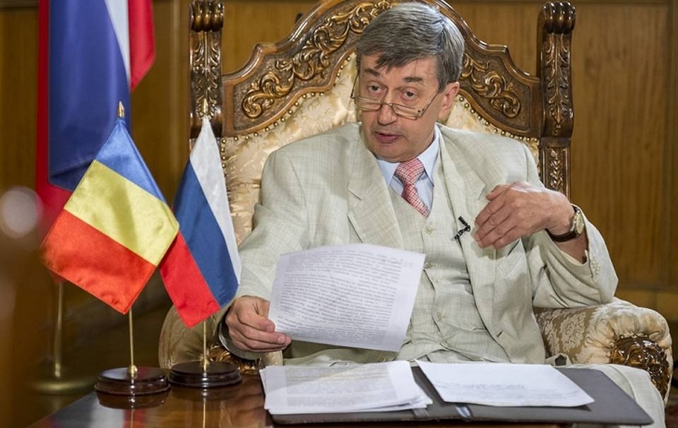 Глава российской дипмиссии в Румынии Валерий Кузьмин