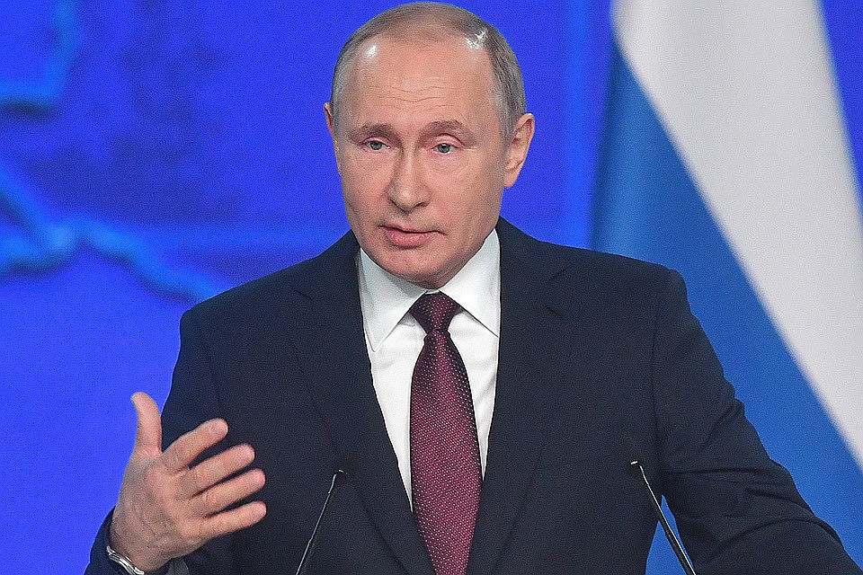 Президент России Владимир Путин.