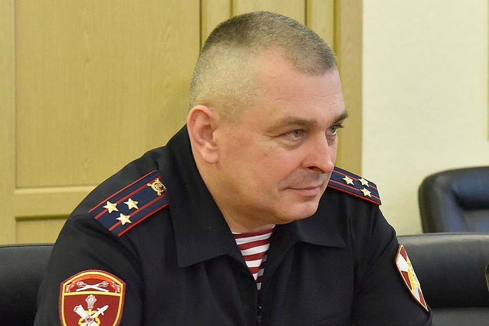 Олег Набока до этого руководил управлением Росгвардии в Курской области.