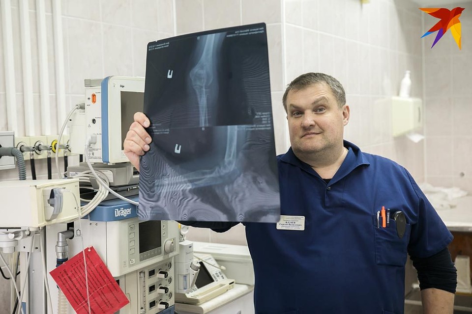 Травматолог Сергей КАЗАЕВ.