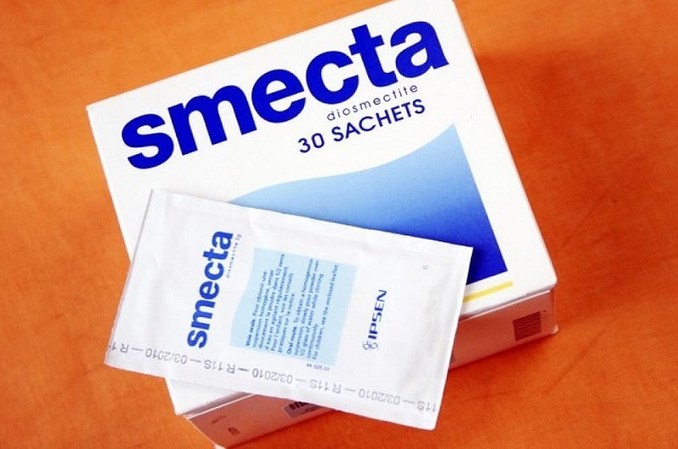 Речь идет о препарате от диареи Smecta