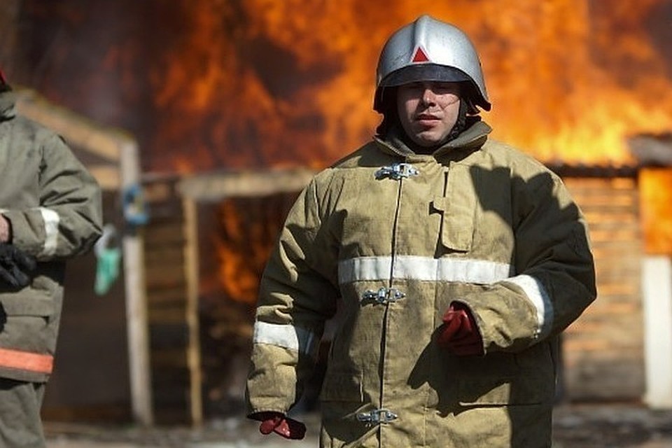 Площадь пожара составила 150 квадратных метров