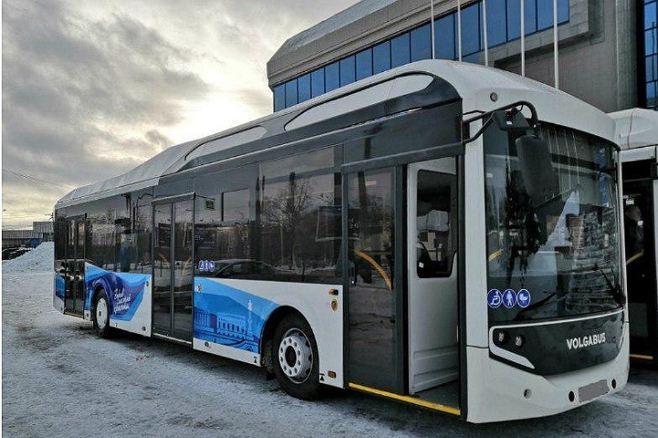 В Петербурге на маршрут выйдут первые электробусы. Фото: Телеграмм-канал "Типический петербуржец".
