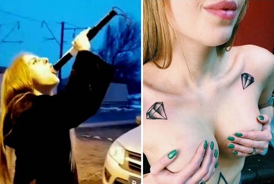 Мария заглотила жезл и получила новую грудь. Фото: Инстаграм героини публикации