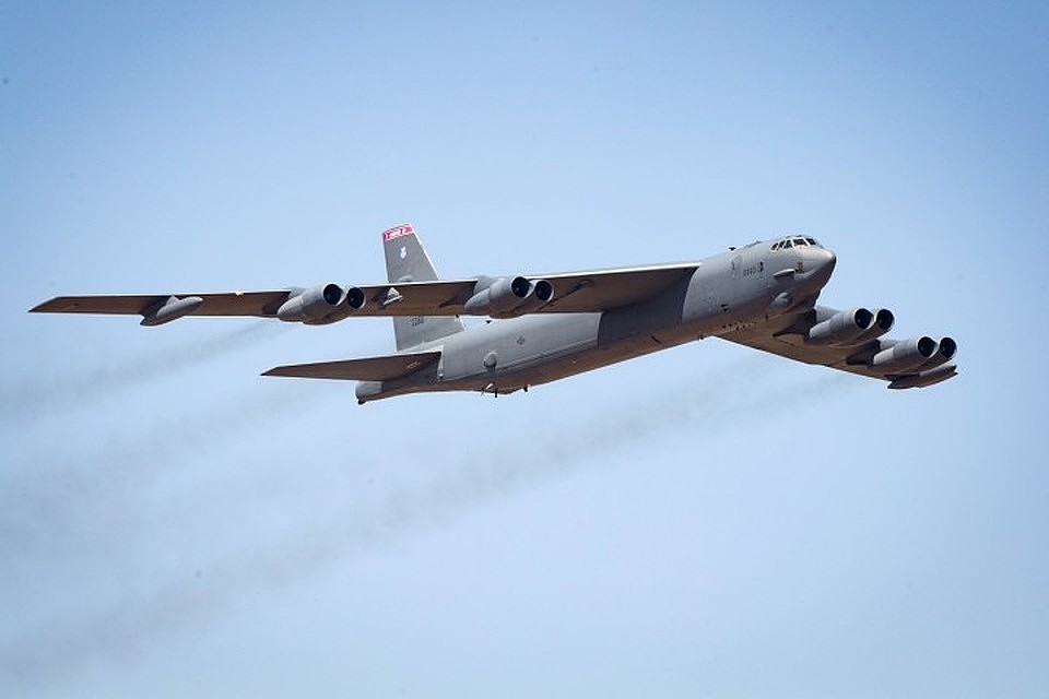 Стратегический бомбардировщик ВВС США B-52H