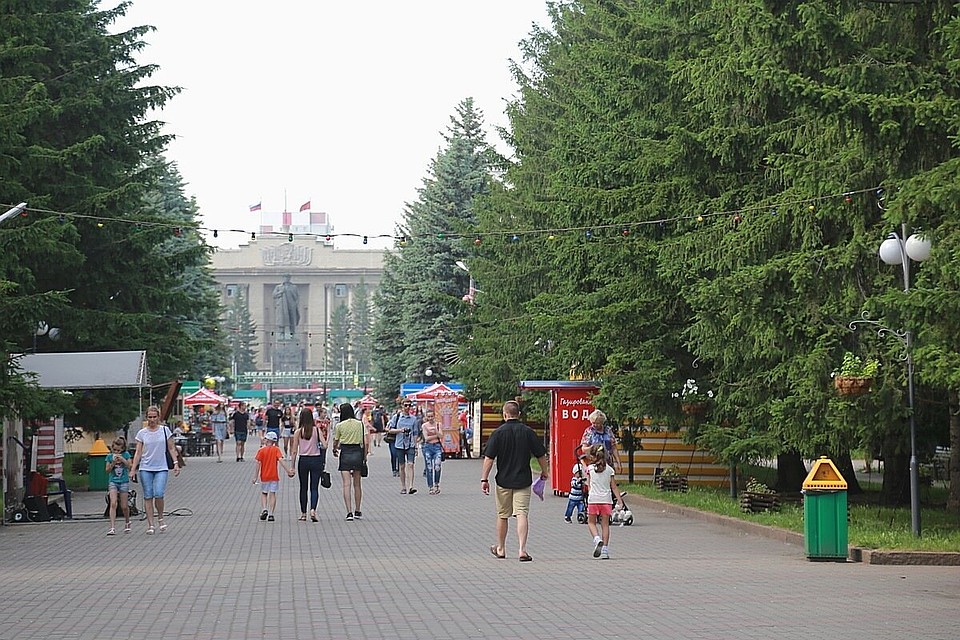 Место отдыха в центре Красноярска стало центром судебным разбирательств.