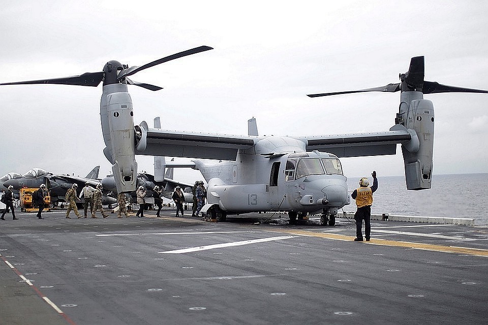 Конвертоплан MV-22 Osprey