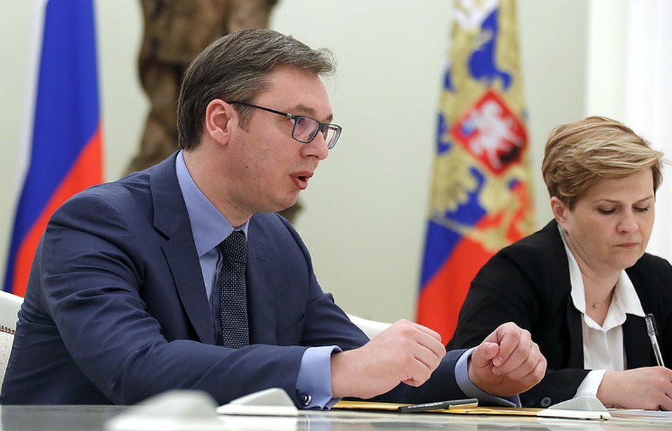 Президент Сербии Александр Вучич. Фото: Михаиль Метцель/ТАСС