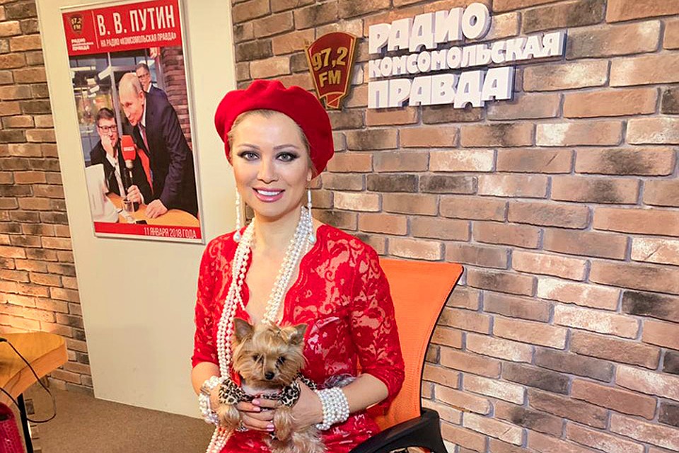 Лена Ленина в гостях у Радио "Комсомольская правда". Фото: Диана Иванова.
