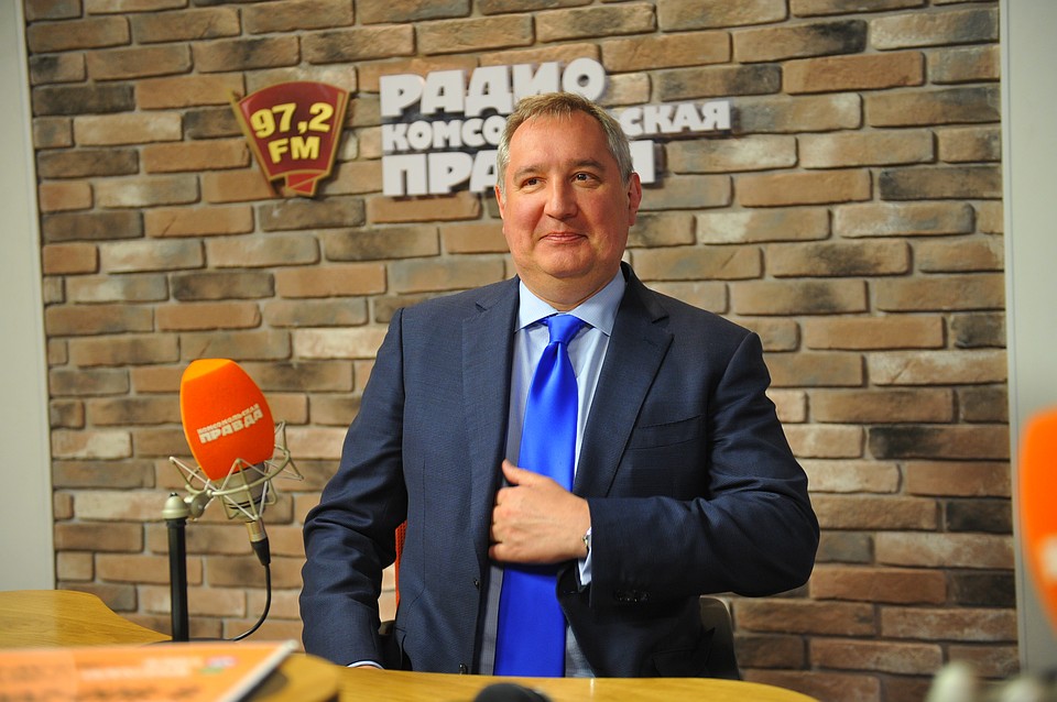Глава «Роскосмоса» Дмитрий Рогозин на Радио «Комсомольская правда»
