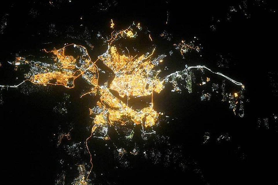 Иркутск. Фото: Олег Кононенко, сайт Роскосмос.