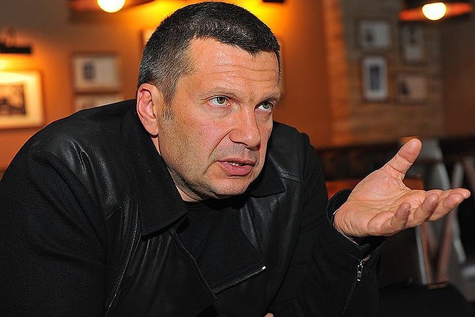 Телеведущий Владимир Соловьев